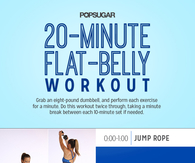 20 Minute Flat Belly Workout