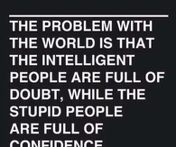 the Problem with the World