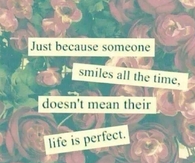 Just Because Someone Smiles