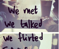 I fell for you