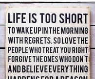 Life is too short