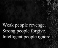 weak people revenge