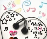 Cute Music is My Life Animated