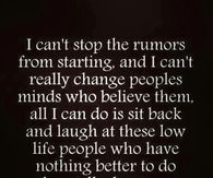 the rumors