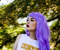 Bright Lavender Hair
