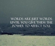 Words Are Just Words
