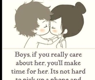 Boys If You Really Care