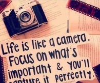 Life Is Like A Camera