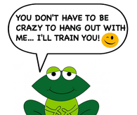 you dont have to be crazy to hand with me