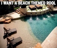 Beach Themes Pool
