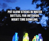 DIY Glow Stick Bottles