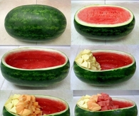 DIY Watermelon Fruit Bowl