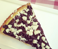 Chocolate pizza