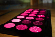 Pink eyeshadow