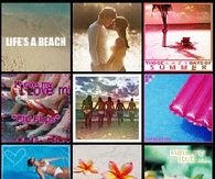 Summer Fun Collage Graphic