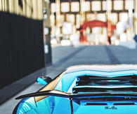 Blue Chrome LP760-4 Aventador Lamborghini