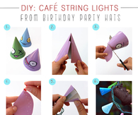 DIY Cafe String Party Lights