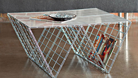 DIY Wire Coffee Table
