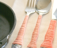 Party diy yarn cutlery