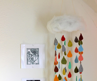 DIY Rain Mobile
