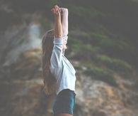 Outstretched arms