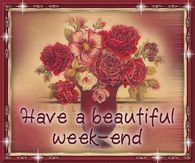 Have a beautiful weekend!