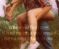 when we first met