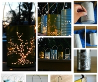 DIY Tin Can Lanterns