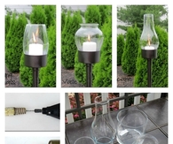 DIY Glass Candle Lanterns