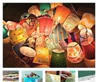 DIY Plastic Cup Lamps