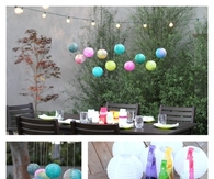 DIY Water Color Orbs