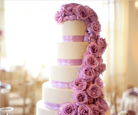 Beautiful Flower Wedding Cake