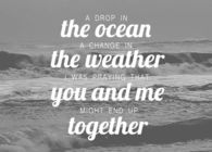 A Drop in the Ocean