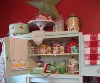 Vintage Hoosier Cabinet