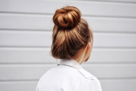 Chic hair bun