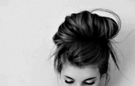 Simple messy bun