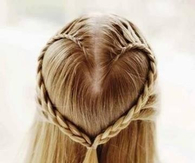 Heart french braid