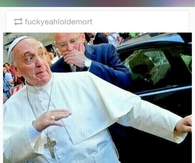 Pope and Iltalian president beatboxing and rapping