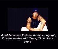 Eminem Autograph