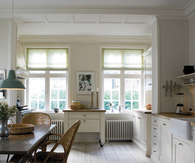 Clean country kitchen