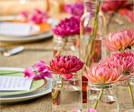 Pretty table decor