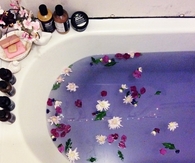 Lavender bath