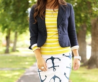Stripes and anchors
