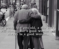 A pretty face gets old