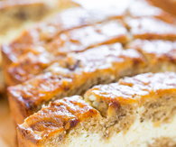 Cream cheese banana bread