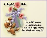 A Special Note