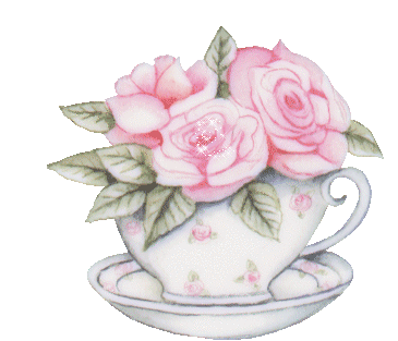 Pretty Rose Teacup
