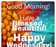 Good Morning Happy Wednesday