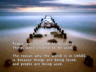The reason the world is in chaos