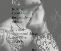 Things I Love about you